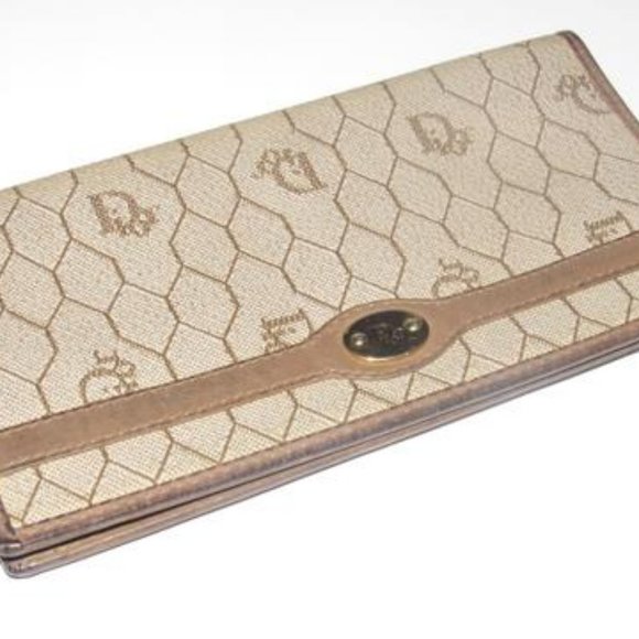 Christian Dior RARE 'Honeycomb' Coated Canvas - Picture 6 of 8
